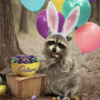 Meet the 2024 Cadbury “Bunny” from Miami, none other than a pet raccoon!